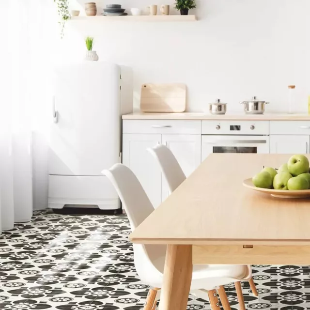 tekercses vinyl padló, PVC -  fekete-szürke kő mintás Bern 895 Ach 4 m