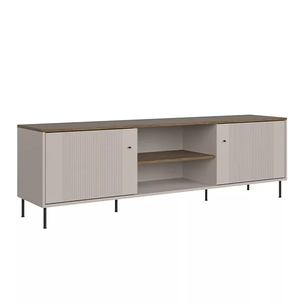 Cappuccino RTV2D/180 tv-állvány - kasmír/antico tölgy