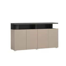   Serio négy ajtós komód (24CJNI43) - kongó/antracit/fekete