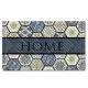 Eco Trend lábtörlő Lima Mat Blue Tiles - 45 x 75 cm
