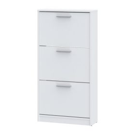 DEF204 (MSA312-120) 3 ajtós cipősszekrény - fehér