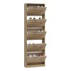 DEF204 (MSA712-D78) 5 ajtós cipősszekrény - artisan tölgy