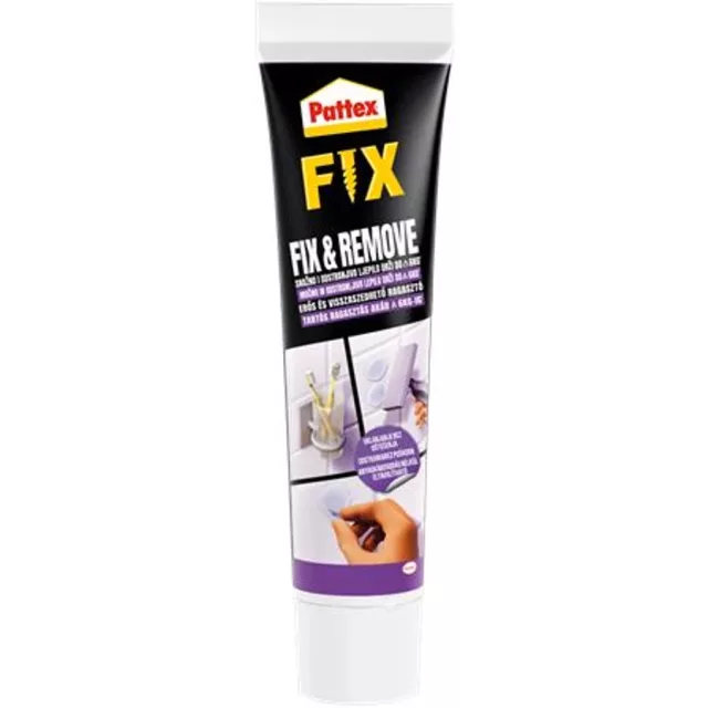 Pattex Fix & Remove építési-szerelési ragasztó 44g