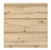 Manchester (CHLK23-D78) 3 fiókos komód - artisan tölgy