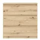 Manchester (CHLK23-D78) 3 fiókos komód - artisan tölgy