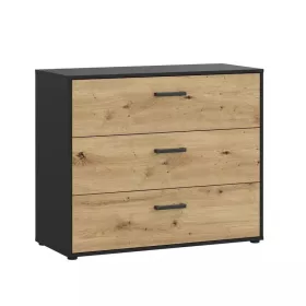 Tasmania (OKYK212-M625) 3 fiókos komód - artisan tölgy
