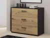 Tasmania (OKYK212-M625) 3 fiókos komód - artisan tölgy