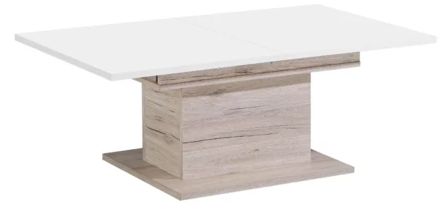 Presso dohányzóasztal tárolóval CFTT4171-P95 - homoki tölgy/fényes