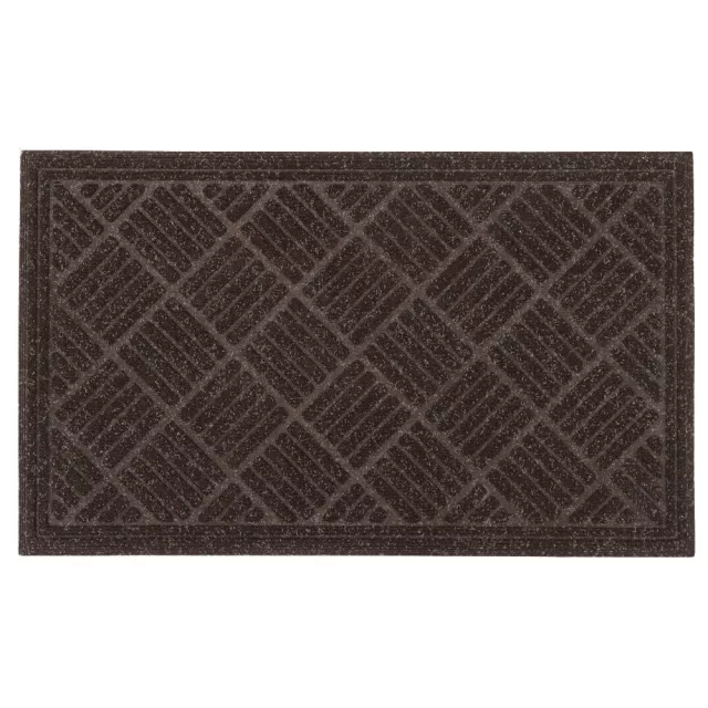 Contours Parquet lábtörlő barna - 45 x 75 cm