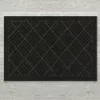Contours Parquet lábtörlő Antracit - 45 x 75 cm