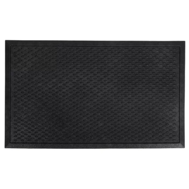 Eco Trend lábtörlő Soft Step Plain fekete - 80 x 120 cm