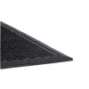 Eco Trend lábtörlő Soft Step Plain fekete - 80 x 120 cm