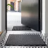 Eco Trend lábtörlő Soft Step Plain fekete - 80 x 120 cm