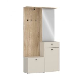 Bologna (ROEGG1) előszoba szett - cremona tölgy / cashmere