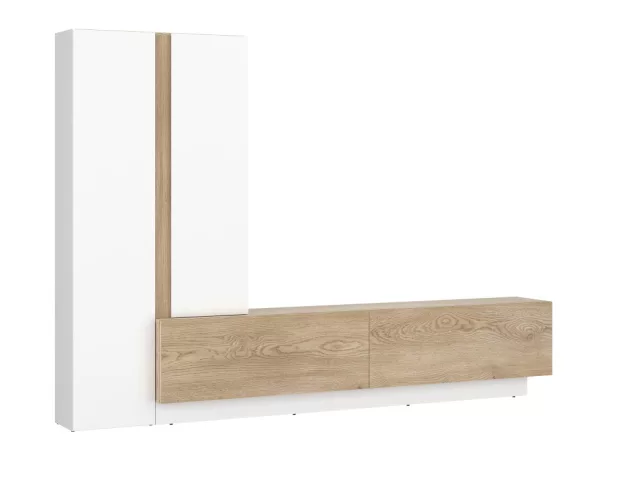 Marina (MIZM01) nappali szett -  alpesi fehér / cremona tölgy