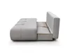 SILVA ágyazható, ágyneműtartós egyenes kanapé - szürke