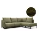 Marceline jobbos sarokkanapé - majestic 608 zöld