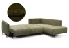 Marceline jobbos sarokkanapé - majestic 608 zöld