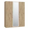 Tamara 3 ajtós, tükrös ruhásszekrény (IRDS931-Q225) - artisan tölgy/sand