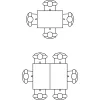 Millis bővíthető étkezőasztal 90-120 - rivoli