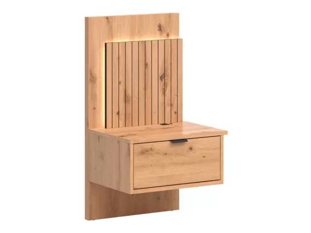 BRW LAMEA éjjeliszekrény bal (KOM1S/L) - artisan tölgy