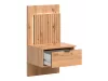 BRW LAMEA éjjeliszekrény bal (KOM1S/L) - artisan tölgy