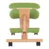 Ergonomikus térdelőszék, zöld/bükkfa, GROCO