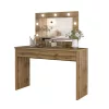 Eva 1 fiókos fésülködőasztal tükörrel (24N0NX49) - wotan tölgy