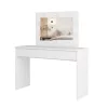 Eva 1 fiókos fésülködőasztal tükörrel (2497NX49) - fehér
