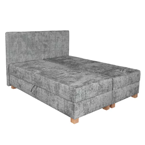 LARGO 160 boxspringágy - szürke