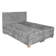 LARGO 160 boxspringágy - szürke