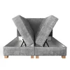 LARGO 160 boxspringágy - szürke