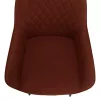 Design fotel, barna/fekete, OSKOR
