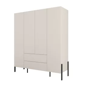   Jukon S négy ajtós, két fiókos gardróbszekrény (24KSND20) - kasmír
