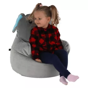 Babzsák, szürke szövet, BABY TYP 2