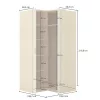 Terra sarok gardróbszekrény (24LBON16) - lindberg tölgy/sandy beige