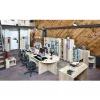 FIókos elem zárral, tölgy sonoma, TEMPO ASISTENT NEW 015