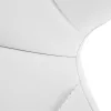 Irodai fotel, fehér/króm, ARGUS NEW
