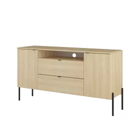   Ore két ajtós, két fiókos komód (24LGOG26) - lindberg tölgy