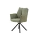 Shelby forgó étkezőszék/fotel - zöld