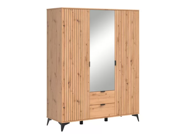 BRW LAMEA  (SZF2D2S1M) háromajtós gardróbszekrény