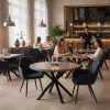 Design fotel, fekete Velvet szövet, VERIO NEW