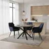 Design fotel, fekete Velvet szövet, VERIO NEW