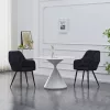 Design fotel, fekete Velvet szövet, VERIO NEW