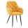 Design fotel, sárga Velvet szövet, VERIO NEW