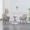 Design fotel, szürke Velvet szövet, VERIO NEW