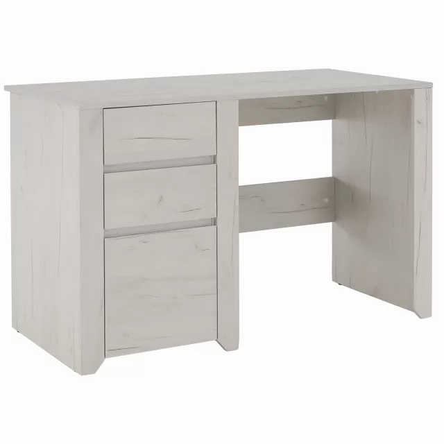 PC asztal typ 80, fehér craft, ANGEL