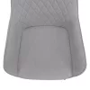 Design fotel, világosszürke/fekete, OSKOR