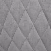 Design fotel, világosszürke/fekete, OSKOR
