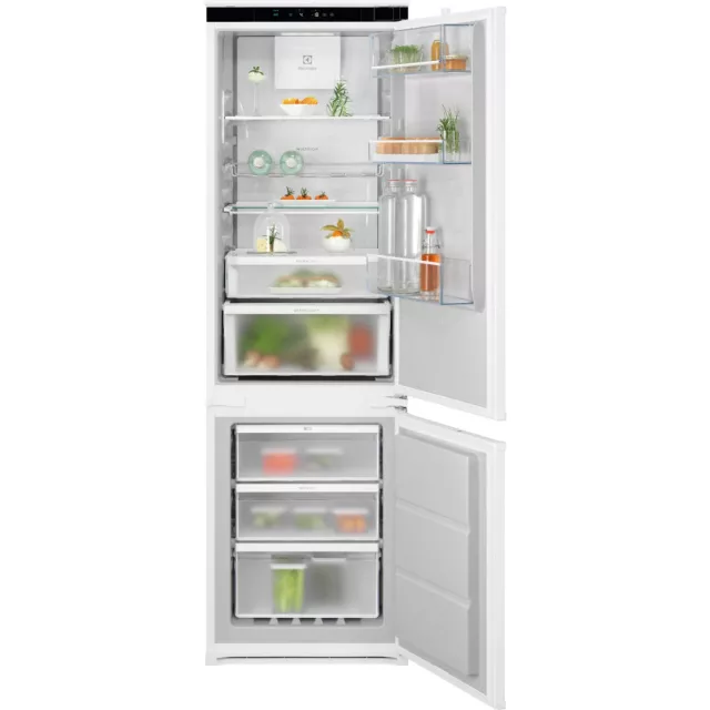 Electrolux ENP7MD18S beépíthető alulfagyasztós kombi hűtő